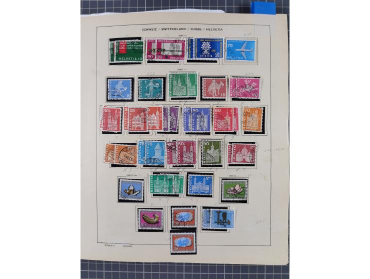 1850/2018, postfrische/ungebraucht, meist gestempelte Sammlung, u.a. mit Mi.-Nr. 152 gestempelt sign. Richter und umfangreich