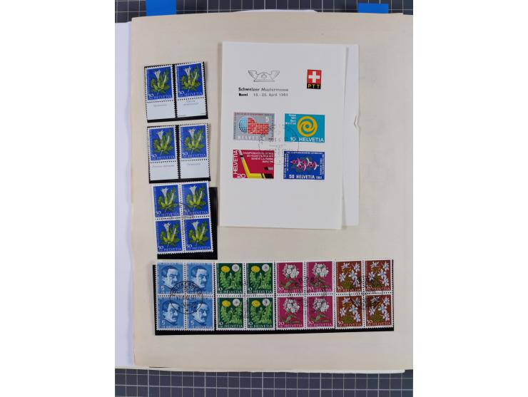 1850/2018, postfrische/ungebraucht, meist gestempelte Sammlung, u.a. mit Mi.-Nr. 152 gestempelt sign. Richter und umfangreich