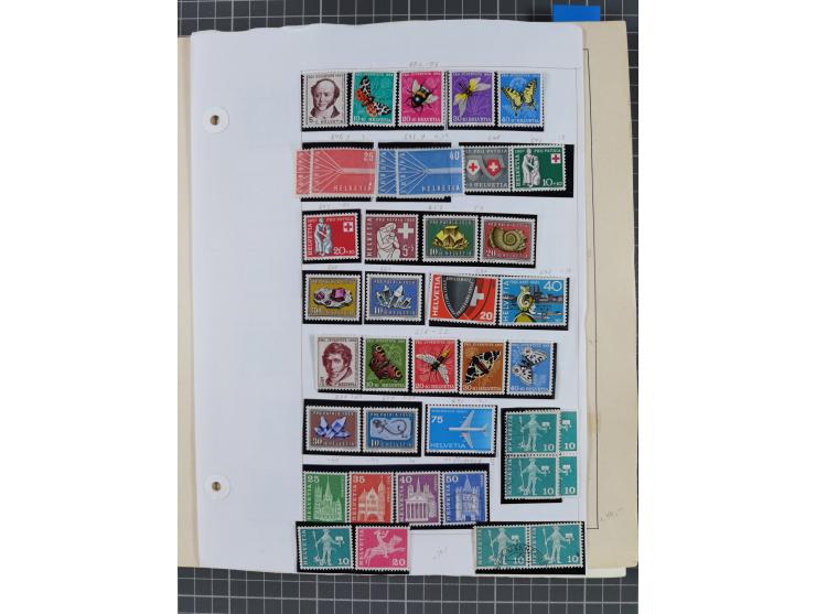 1850/2018, postfrische/ungebraucht, meist gestempelte Sammlung, u.a. mit Mi.-Nr. 152 gestempelt sign. Richter und umfangreich