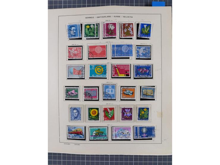 1850/2018, postfrische/ungebraucht, meist gestempelte Sammlung, u.a. mit Mi.-Nr. 152 gestempelt sign. Richter und umfangreich