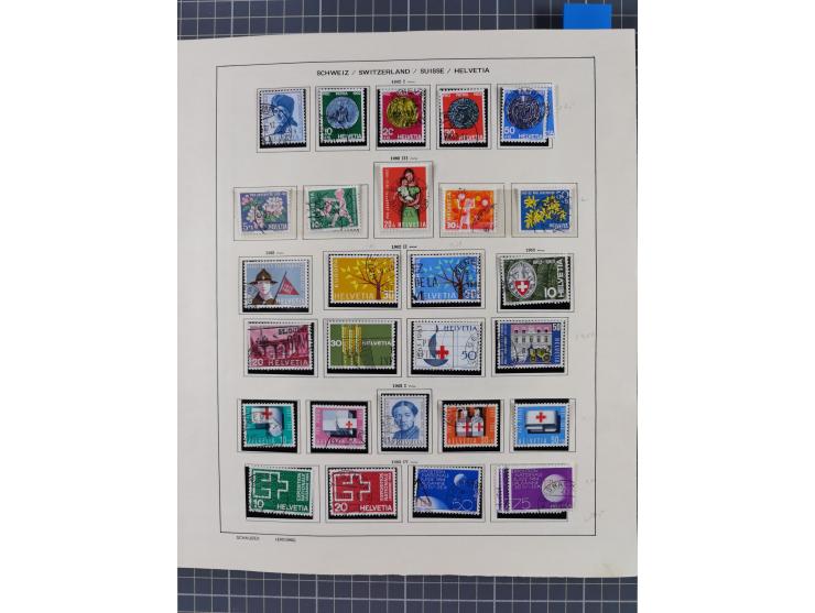 1850/2018, postfrische/ungebraucht, meist gestempelte Sammlung, u.a. mit Mi.-Nr. 152 gestempelt sign. Richter und umfangreich