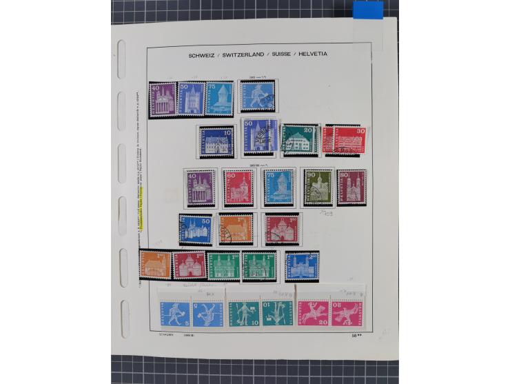 1850/2018, postfrische/ungebraucht, meist gestempelte Sammlung, u.a. mit Mi.-Nr. 152 gestempelt sign. Richter und umfangreich