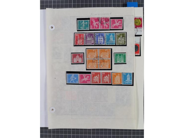 1850/2018, postfrische/ungebraucht, meist gestempelte Sammlung, u.a. mit Mi.-Nr. 152 gestempelt sign. Richter und umfangreich