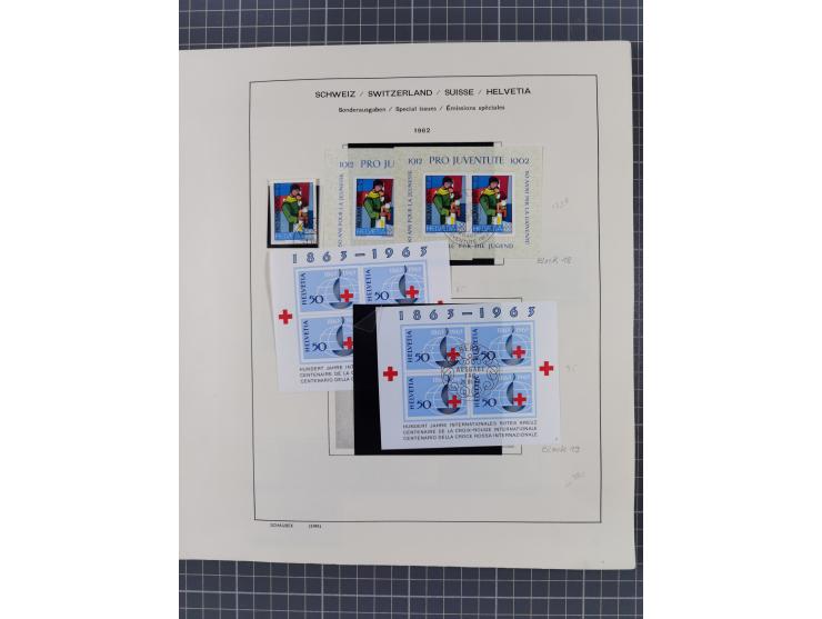 1850/2018, postfrische/ungebraucht, meist gestempelte Sammlung, u.a. mit Mi.-Nr. 152 gestempelt sign. Richter und umfangreich