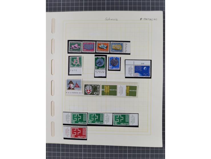 1850/2018, postfrische/ungebraucht, meist gestempelte Sammlung, u.a. mit Mi.-Nr. 152 gestempelt sign. Richter und umfangreich