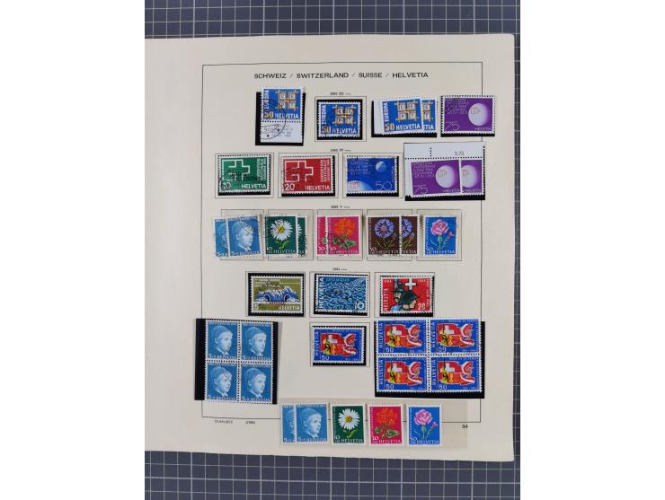 1850/2018, postfrische/ungebraucht, meist gestempelte Sammlung, u.a. mit Mi.-Nr. 152 gestempelt sign. Richter und umfangreich