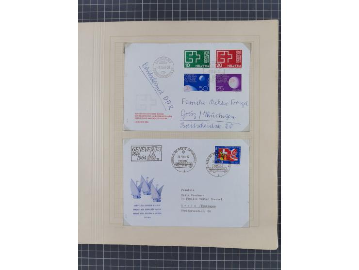 1850/2018, postfrische/ungebraucht, meist gestempelte Sammlung, u.a. mit Mi.-Nr. 152 gestempelt sign. Richter und umfangreich