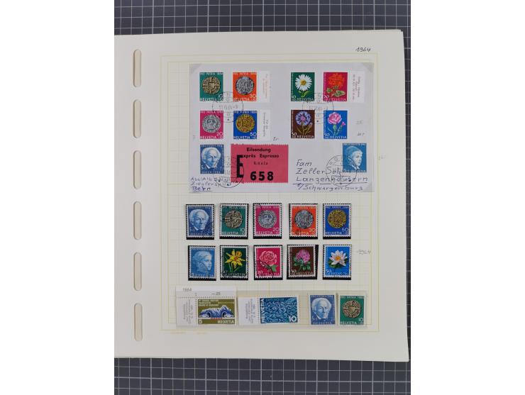 1850/2018, postfrische/ungebraucht, meist gestempelte Sammlung, u.a. mit Mi.-Nr. 152 gestempelt sign. Richter und umfangreich