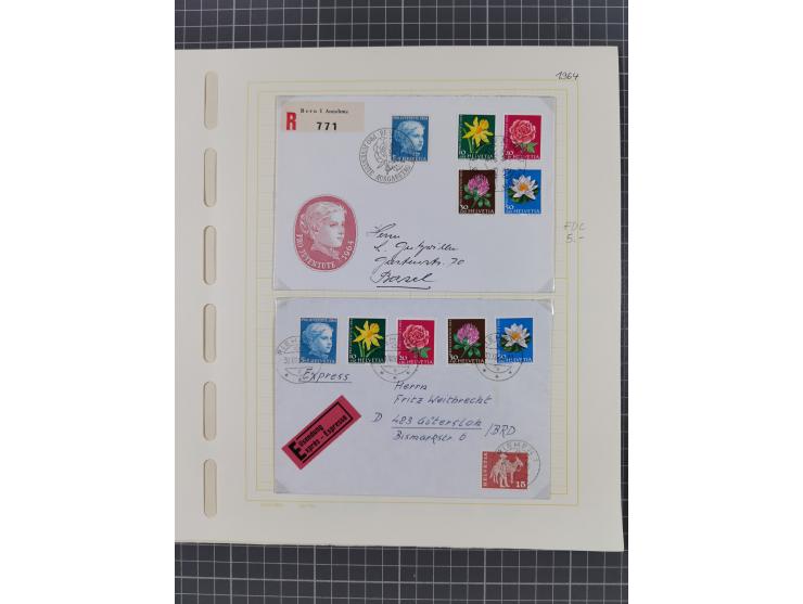 1850/2018, postfrische/ungebraucht, meist gestempelte Sammlung, u.a. mit Mi.-Nr. 152 gestempelt sign. Richter und umfangreich