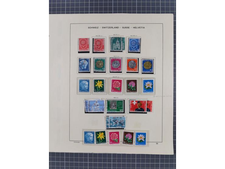 1850/2018, postfrische/ungebraucht, meist gestempelte Sammlung, u.a. mit Mi.-Nr. 152 gestempelt sign. Richter und umfangreich