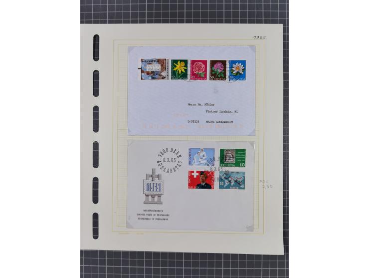 1850/2018, postfrische/ungebraucht, meist gestempelte Sammlung, u.a. mit Mi.-Nr. 152 gestempelt sign. Richter und umfangreich