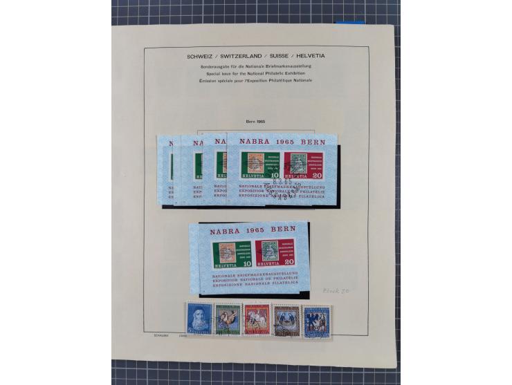 1850/2018, postfrische/ungebraucht, meist gestempelte Sammlung, u.a. mit Mi.-Nr. 152 gestempelt sign. Richter und umfangreich