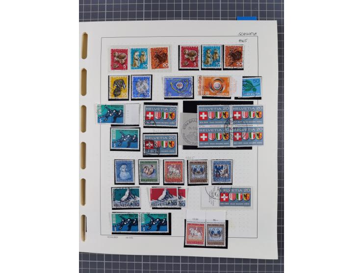 1850/2018, postfrische/ungebraucht, meist gestempelte Sammlung, u.a. mit Mi.-Nr. 152 gestempelt sign. Richter und umfangreich