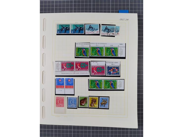 1850/2018, postfrische/ungebraucht, meist gestempelte Sammlung, u.a. mit Mi.-Nr. 152 gestempelt sign. Richter und umfangreich