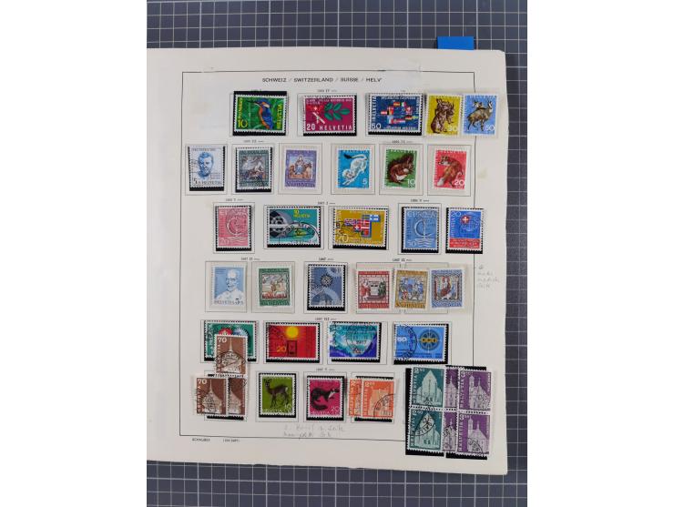 1850/2018, postfrische/ungebraucht, meist gestempelte Sammlung, u.a. mit Mi.-Nr. 152 gestempelt sign. Richter und umfangreich