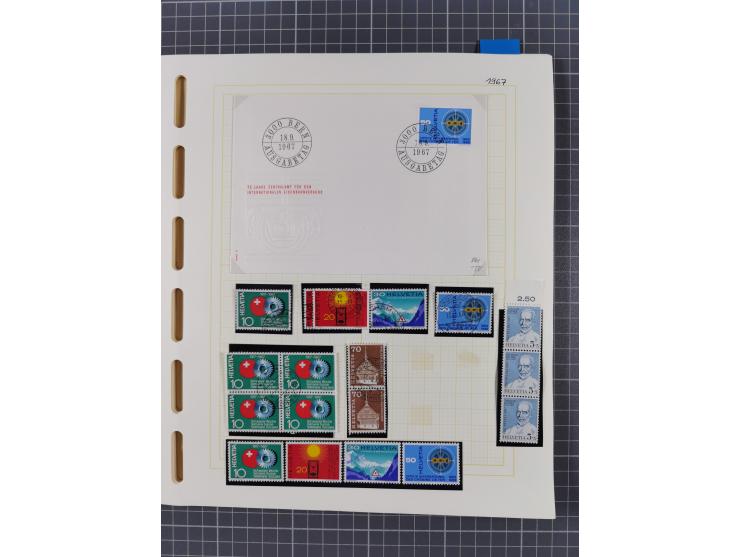 1850/2018, postfrische/ungebraucht, meist gestempelte Sammlung, u.a. mit Mi.-Nr. 152 gestempelt sign. Richter und umfangreich