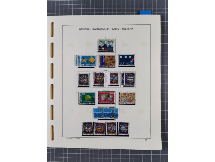 1850/2018, postfrische/ungebraucht, meist gestempelte Sammlung, u.a. mit Mi.-Nr. 152 gestempelt sign. Richter und umfangreich