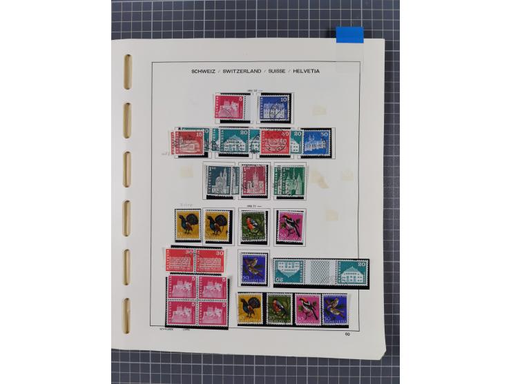 1850/2018, postfrische/ungebraucht, meist gestempelte Sammlung, u.a. mit Mi.-Nr. 152 gestempelt sign. Richter und umfangreich