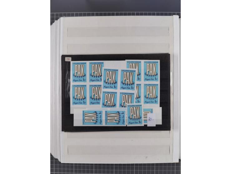 1960/76, mint never hinged/unused and used collection, two albums of imperforated issues, with most miniature and souvenir sh