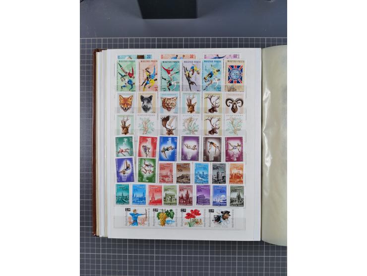 1960/76, mint never hinged/unused and used collection, two albums of imperforated issues, with most miniature and souvenir sh