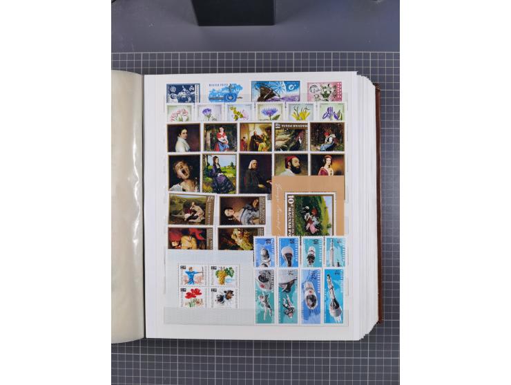 1960/76, mint never hinged/unused and used collection, two albums of imperforated issues, with most miniature and souvenir sh