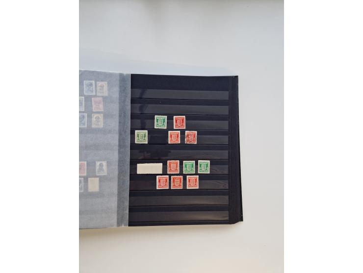 1849/1997 (ca.), mint never hinged/unused and used collection, beginning with German States, including some German Empire wit