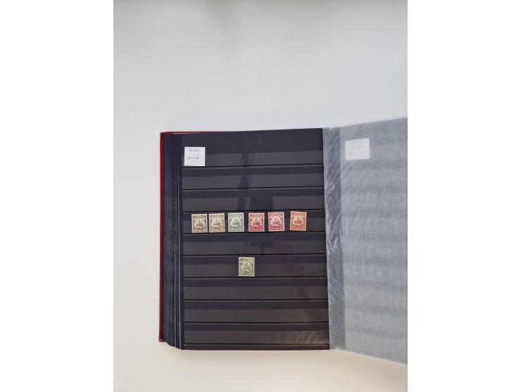 1849/1997 (ca.), mint never hinged/unused and used collection, beginning with German States, including some German Empire wit