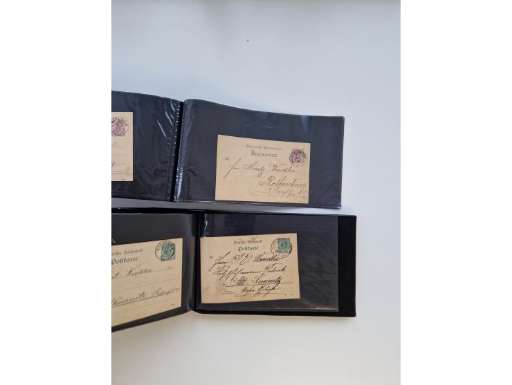 1849/1997 (ca.), mint never hinged/unused and used collection, beginning with German States, including some German Empire wit