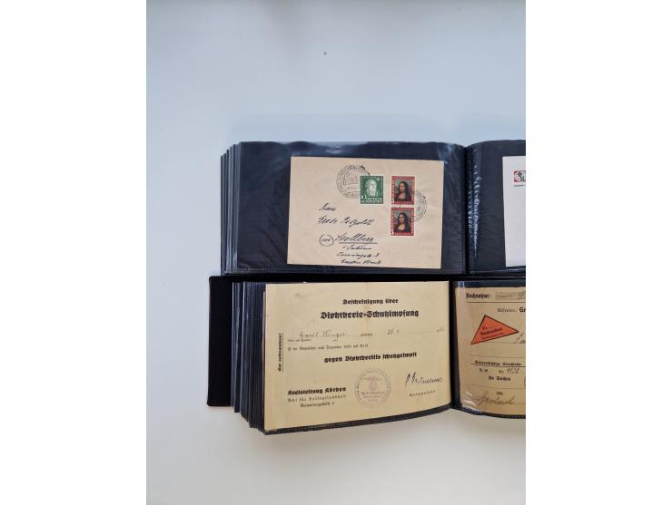 1849/1997 (ca.), mint never hinged/unused and used collection, beginning with German States, including some German Empire wit