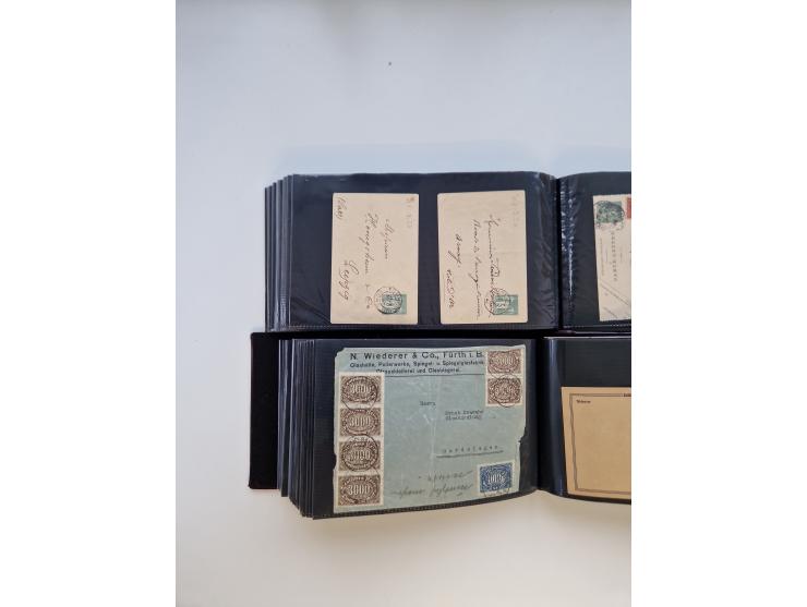 1849/1997 (ca.), mint never hinged/unused and used collection, beginning with German States, including some German Empire wit