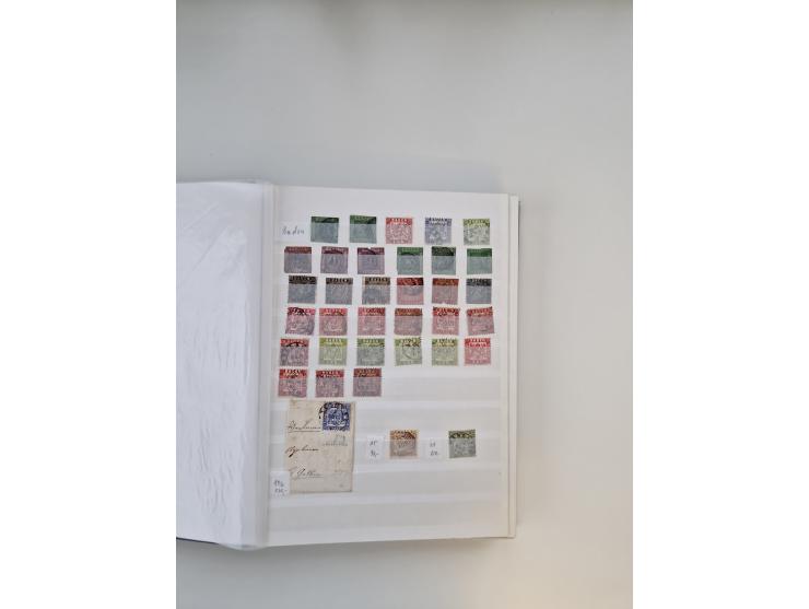 1849/1997 (ca.), mint never hinged/unused and used collection, beginning with German States, including some German Empire wit