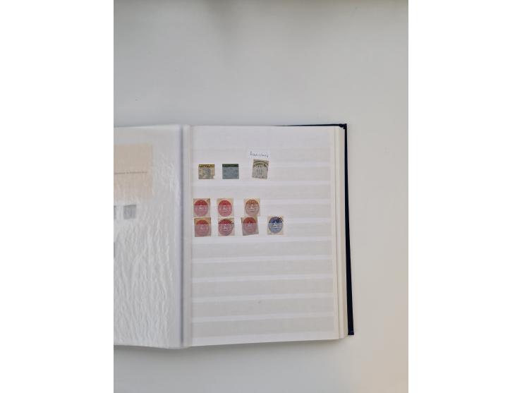 1849/1997 (ca.), mint never hinged/unused and used collection, beginning with German States, including some German Empire wit