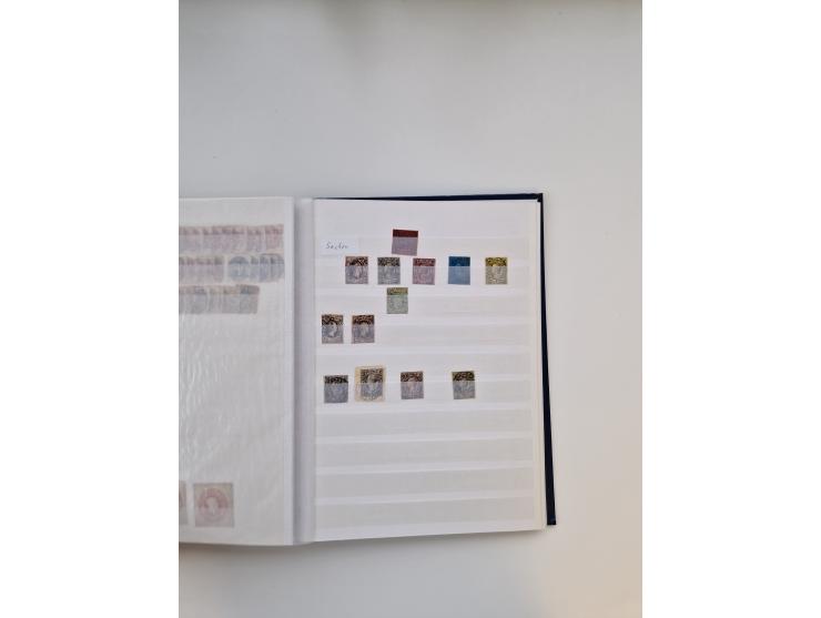 1849/1997 (ca.), mint never hinged/unused and used collection, beginning with German States, including some German Empire wit