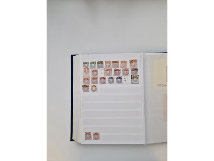 1849/1997 (ca.), mint never hinged/unused and used collection, beginning with German States, including some German Empire wit