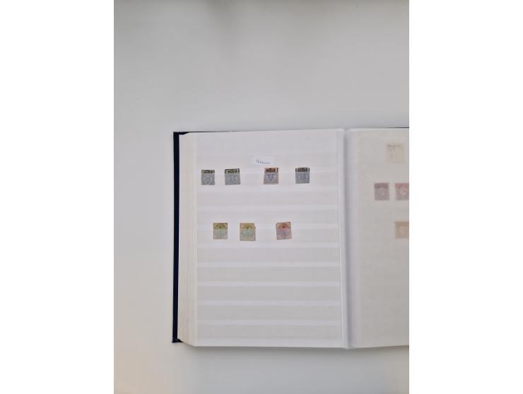 1849/1997 (ca.), mint never hinged/unused and used collection, beginning with German States, including some German Empire wit