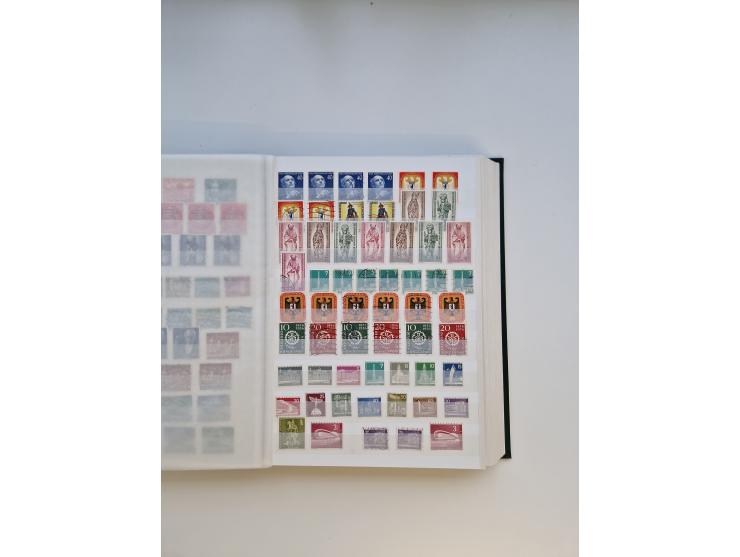 1849/1997 (ca.), mint never hinged/unused and used collection, beginning with German States, including some German Empire wit