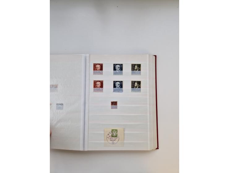 1849/1997 (ca.), mint never hinged/unused and used collection, beginning with German States, including some German Empire wit