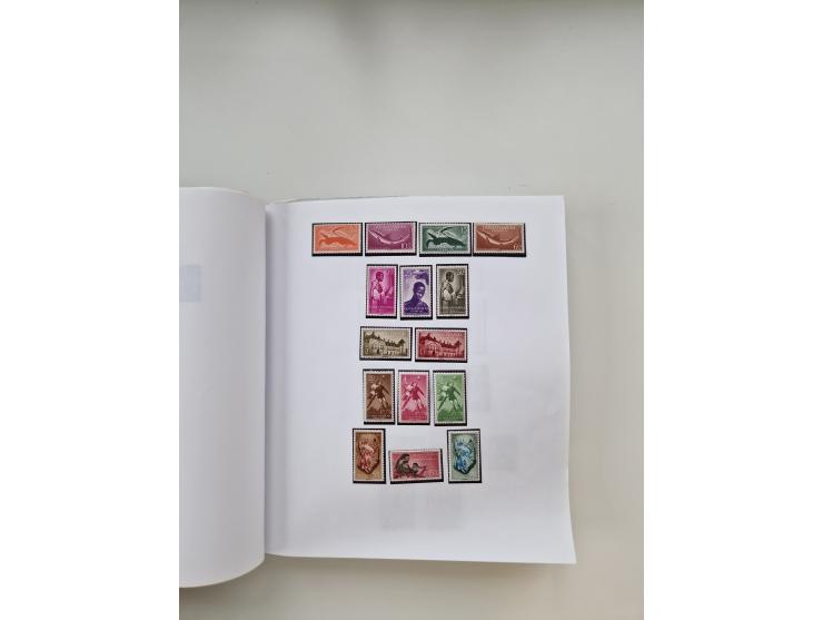 1849/1997 (ca.), mint never hinged/unused and used collection, beginning with German States, including some German Empire wit