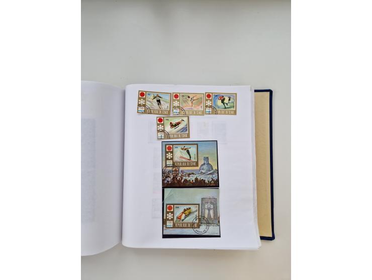 1849/1997 (ca.), mint never hinged/unused and used collection, beginning with German States, including some German Empire wit