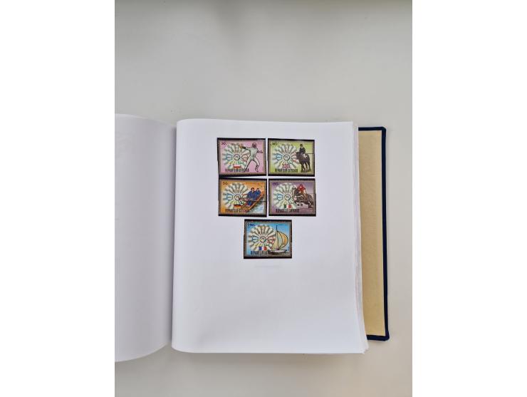 1849/1997 (ca.), mint never hinged/unused and used collection, beginning with German States, including some German Empire wit