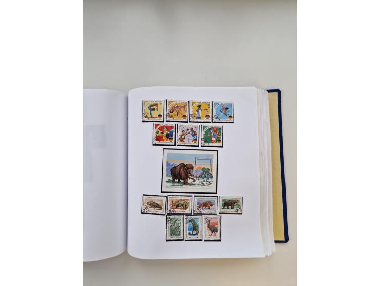 1849/1997 (ca.), mint never hinged/unused and used collection, beginning with German States, including some German Empire wit