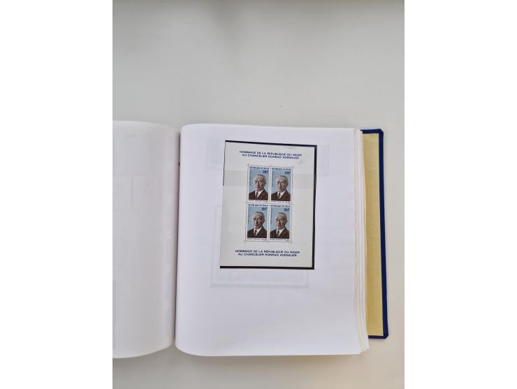 1849/1997 (ca.), mint never hinged/unused and used collection, beginning with German States, including some German Empire wit