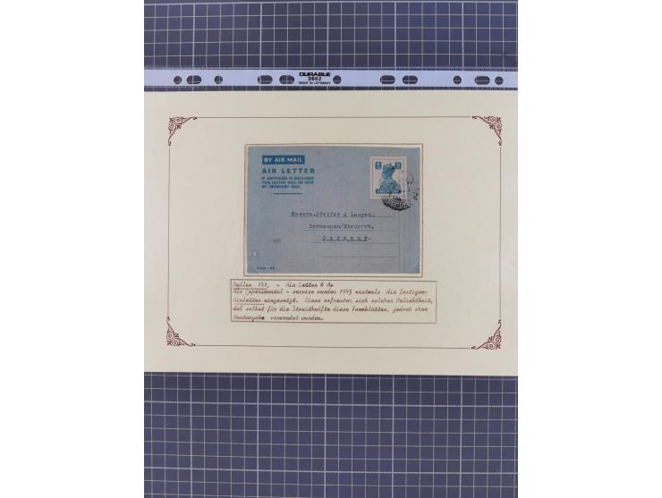 1845/1970, over 100 covers &amp; cards starting pre-philatelic letter with red oval India, Srinagar and Patiala States, regis