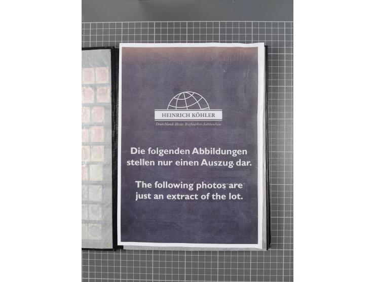 1863/1974 (ca.), mint never hinged/unused and used accumulation with many duplicates, showing a fine group of the early unove