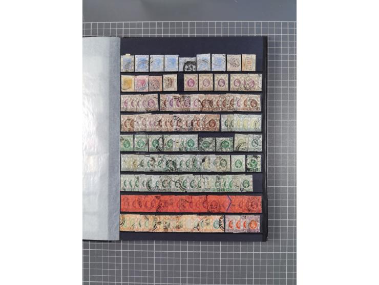 1863/1974 (ca.), mint never hinged/unused and used accumulation with many duplicates, showing a fine group of the early unove