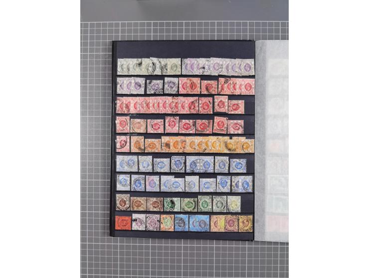 1863/1974 (ca.), mint never hinged/unused and used accumulation with many duplicates, showing a fine group of the early unove