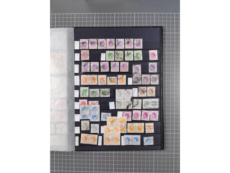 1863/1974 (ca.), mint never hinged/unused and used accumulation with many duplicates, showing a fine group of the early unove