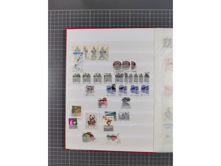 1900/80, group of mostly used and unused in three albums and some small cards, mostly fine