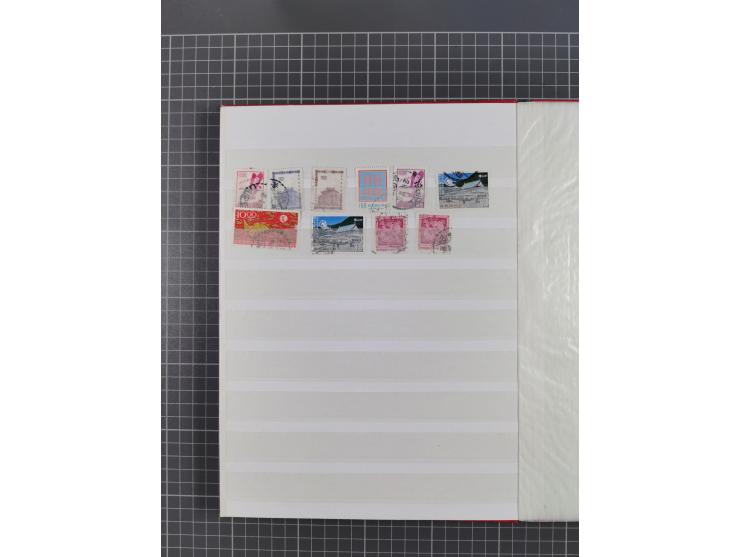 1900/80, group of mostly used and unused in three albums and some small cards, mostly fine