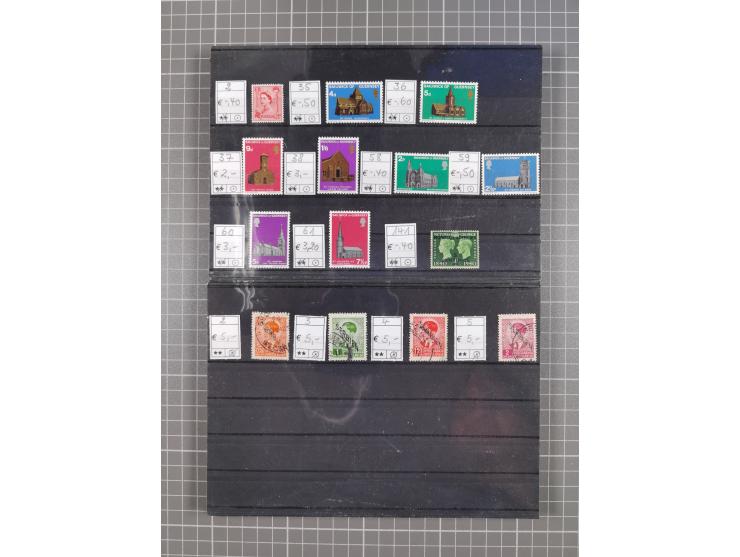 1880/1980, unused/mint never hinged dealer stock on cards, including a lot of material with better issues from Denmark, Italy